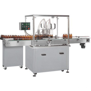 Factory Price Linear Liquid Bottling Machine with Rotor Pump Filling and Labeling Machine